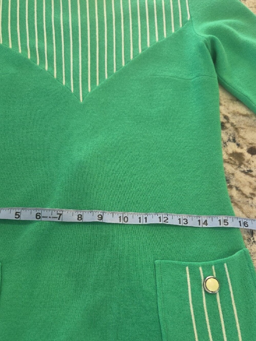 Vintage 60's Italian Knit Mini Dress - Picture 5 of 6